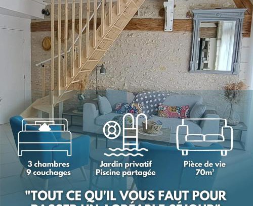 Saint-Georges-sur-Cher House | Gîte La Grange 9 pers