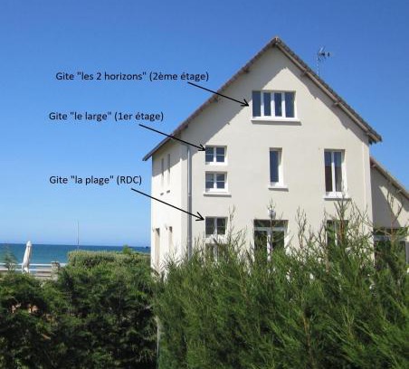 Asnelles Apartment | Gîtes en Normandie en FRONT DE MER à Asnelles , 3km d'Arromanches, 10km de Bayeux