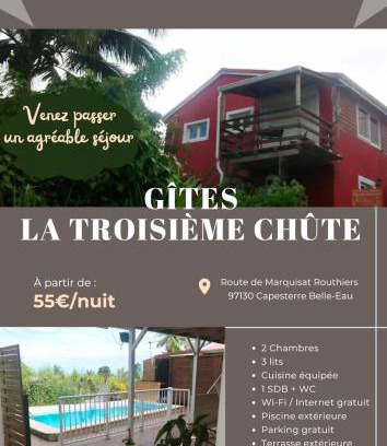 Capesterre-Belle-Eau Apartment | Gîtes La Troisième Chute