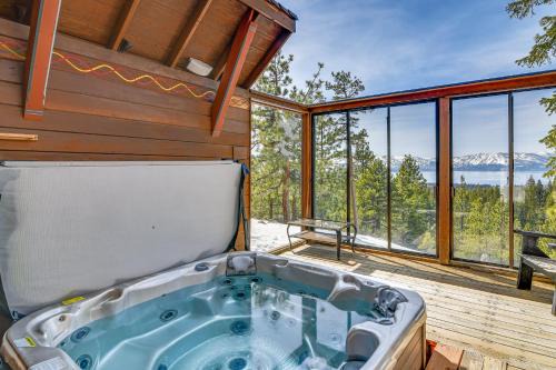 Tahoe Village House | Game Room and Hot Tub Serene Grand Mountain Chalet!