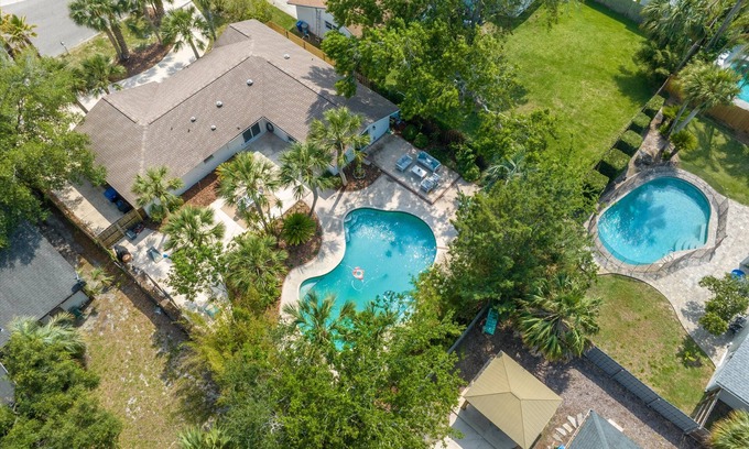 Dolphin's Cove House | Game Room + Pool Home in Ponte Vedra Beach