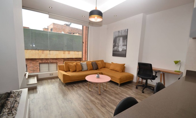 Engativa Apartment | GAVIOTA - 1 Br Executive Duplex with Private Terrace