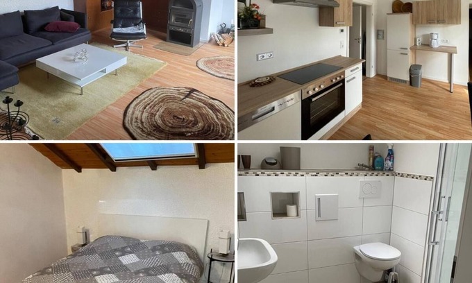 Blaibach Apartment | Gemütliche Ferienwohnung im 2.og Unterm Dach mit Kamin