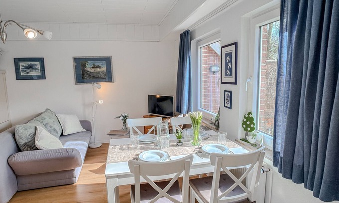 Wangerland Apartment | Gemütliche Ferienwohnung Sommerhaus für 2 Personen - 39 qm Pure Erholung