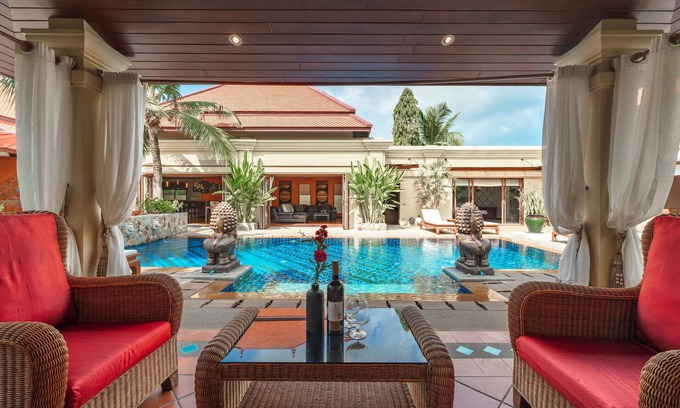 Nai Harn Villa | Generous 6BR Balinese Pool Villa Sophia