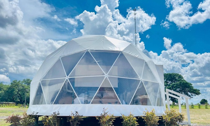 Flatonia Apartment | Geo DOME - King Bed - Flatonia Glamping & RV Resort