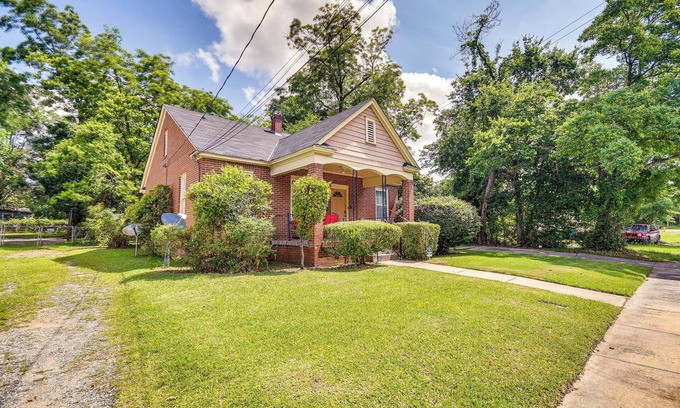 Columbus Cottage | Georgia Vacation Rental: 3 Mi to Downtown Columbus