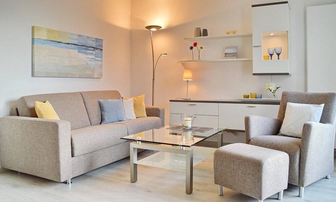 Ostseebad Boltenhagen Apartment | Geschmackvolles Apartment mit Balkon und Tollem Wellnessbereich mit Pool im Haus