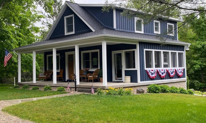 Traverse City House | Get away to the Traverse City area, private setting great location.
