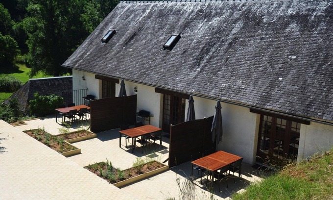 Souillac House | Gite for four people with shared 12 x 6 swimming pool