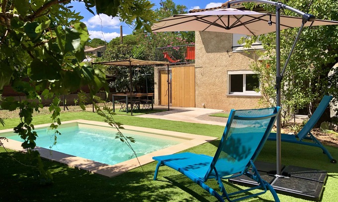 Montseret House | Gîte for two with private pool 20 minutes from Narbonne