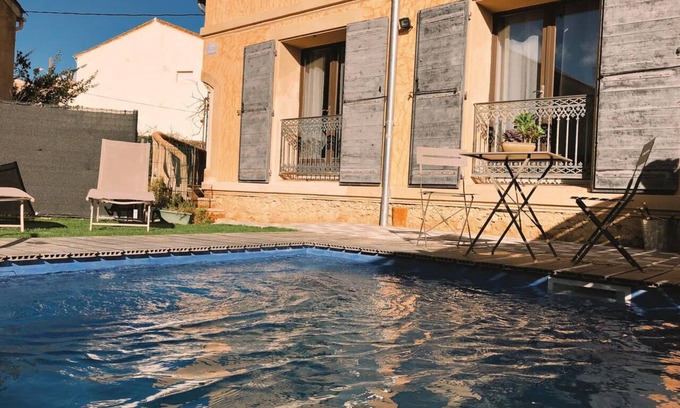 Puissalicon House | Gîte Lo Bornat: full of nature and sun, between sea and mountains