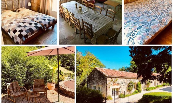 Montcabrier House | Gites nature 14 pers - 7 Ch - Piscine - Dordogne Lot
