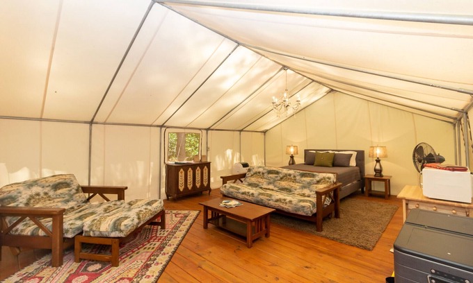 Copperhill RV Rental | Glamping at Copperhill - "The Kayak"