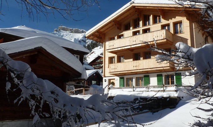 Murren Ski Chalet | Glorious Luxury Summer holiday home or ski Chalet in Murren - 5 star rating
