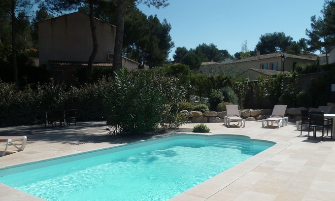 Pont Royal Villa | Golf de PONT-ROYAL air-conditioned villa with private pool