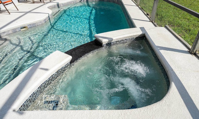 Regal Palms House | Golf View, Gameroom,SW facing pool, spa