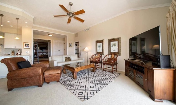 Kapalua Hotel | Golf Villas Gold Partial Ocean View 2 Bedroom at The Kapalua Villas Maui