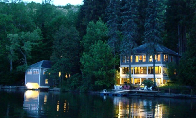 Oneonta House | Goodyear Lodge - Main Lodge + Boathouse, close to all tournaments