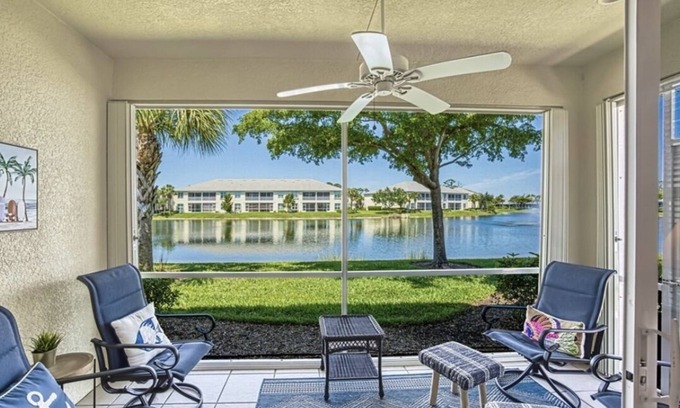 Biggar Villa | Gorgeous 3 bedroom Villa, close to Beaches & Golf, Water View, Pool Access