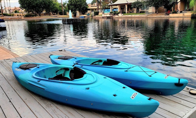 Wind Drift House | GORGEOUS lakeside home Serenity. EXCELLENT location! 3 miles to downtown Gilbert