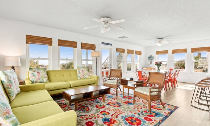 Fernandina Beach House | Gorgeous Oceanfront Home~Private Boardwalk and "Crow's Nest" with Amazing Views!