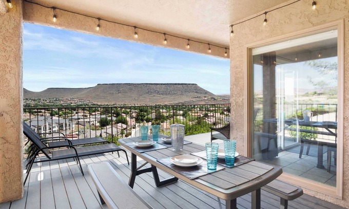 St. George Condo | Gorgeous Views & Fun for the Entire Family!