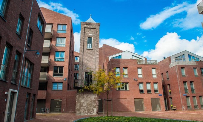 Municipality of Gouda Apartment | Goudse Watertoren, ’t kleinste woontorentje van Nederland