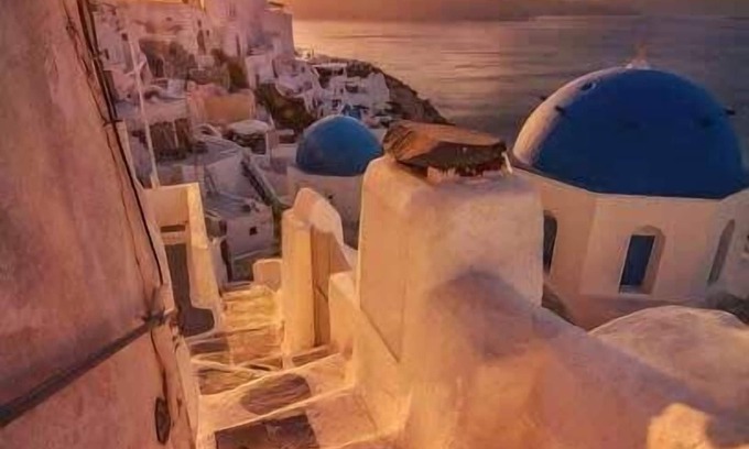 Finikia Apartment | Grand 1BR Suite & Private Balcony at Santorini