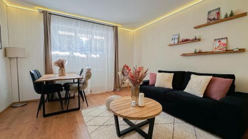 Lens Apartment | Grand studio au cœur de Crans et au pied des pistes