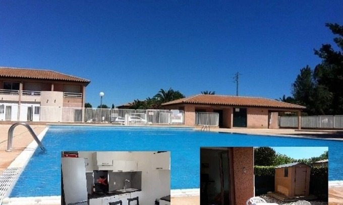 Saint-Cyprien Plage Apartment | GRAND T3, GROUND FLOOR WITH POOL IN SUMMER