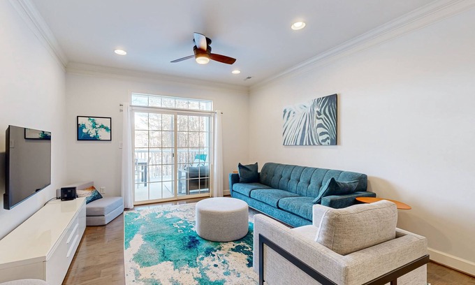 Rehoboth Beach Condo | Grande at Canal Pointe 1st floor condo w/shared pool, tennis court & gym