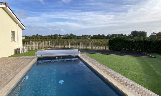 Leognan House | Grande Villa Climatisée Avec Piscine au Coeur des Vignes du Pessac-léognan