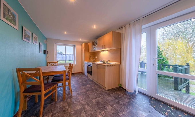 Muritz Apartment | Gray heron vacation apartment in the old barn in Loppin