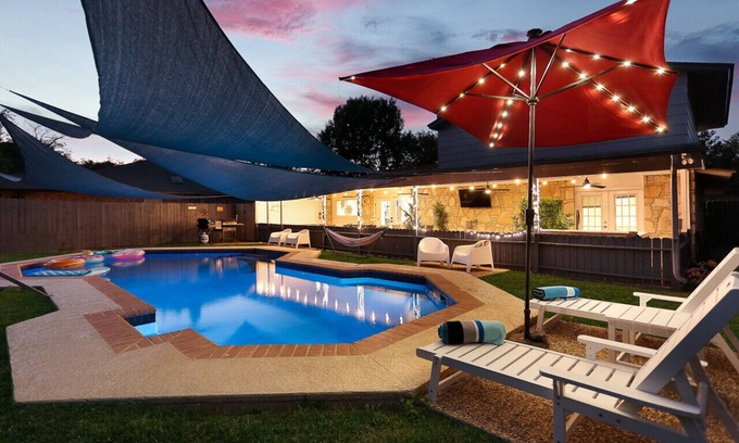Wetmore House | Great home, great location and great price 4bd, 2ba private pool and hot tub