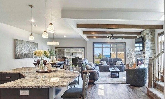 Sister Bay House | Great location! Steps from downtown! New luxury 3 Bedroom 2 1/2 Bath Condo.