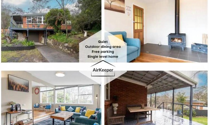 Wentworth Falls House | GREEN LEAF RETREAT/CENTRAL TO MOUNTAIN ATTRACTIONS