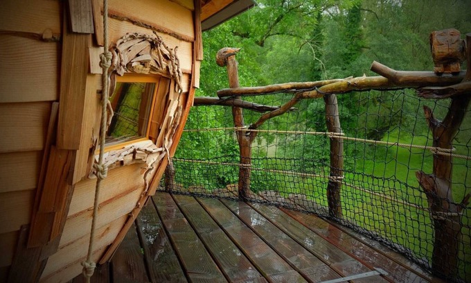 Nans-sous-Sainte-Anne Cabin | Green, magical, unusual, cozy accommodation for lovers