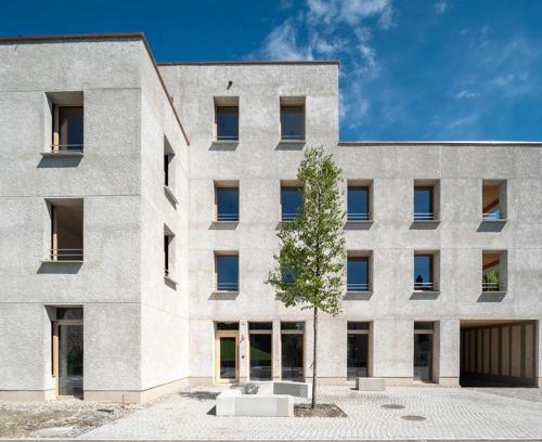 Widnau House | Green studio inside Europes largest hemp building, made by openly