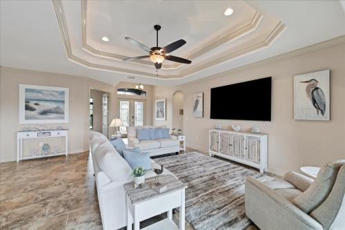 South Gulf Cove Villa | GRH14454 - Charlotte Harbor Area - 3 Bed 2 Baths Villa
