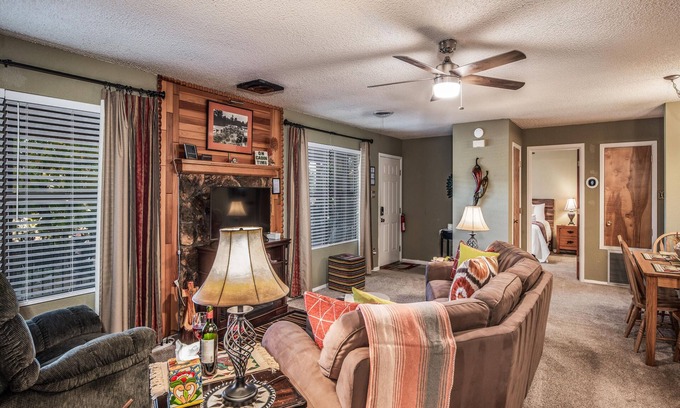 Ruidoso Cabin | Groovy View | Great Location + Outdoor Spaces & Views!