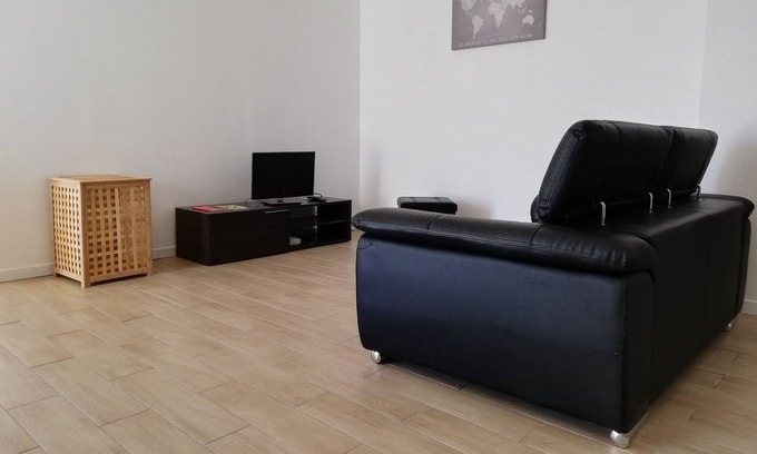 Paziols Apartment | Ground floor accommodation with terrace