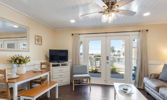 Avalon Beach Estates Condo | Ground Floor | Pool View | Steps to the Beach
