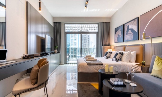 Downtown Dubai Apartment | GuestReady – Downtown Studio l City View l Balcony
