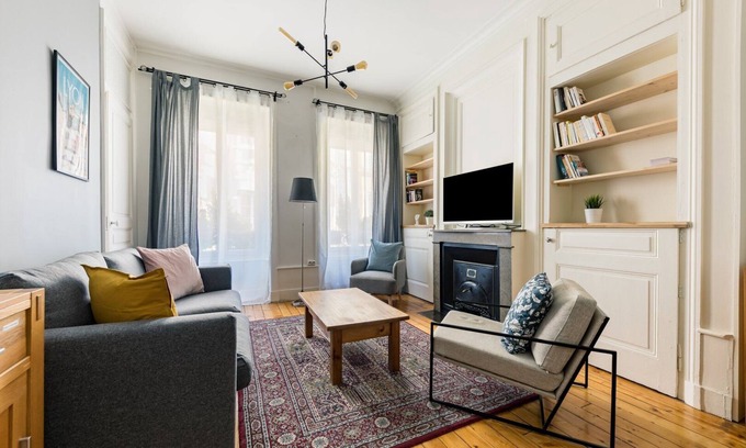 Villette - Maisons Neuves Apartment | GuestReady - T2 - 10min Part Dieu - Spacious Apt