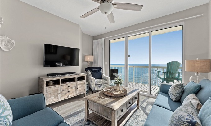 Miramar Beach Condo | GULF FRONT *Renovated* - 2 BR + Private Room w/a Full bed ~ Owner Managed!