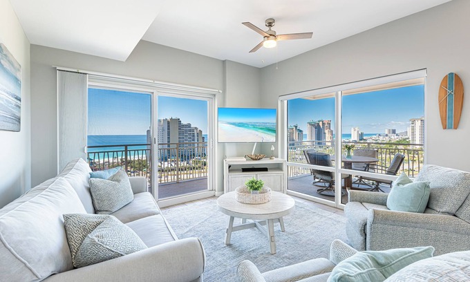 Sandestin Condo | Gulf Views ~ Balcony ~ Resort Pool ~ Full Kitchen