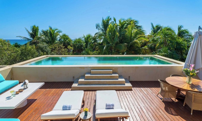 Chacchoben Villa | Hacienda Chekul - Luxury Private Beach-front Villa with Exceptional Views & Pool