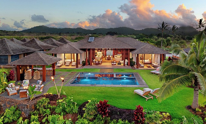 Poipu House | Hale Ka Pua Ola by Gather: Private Luxury Retreat w/Pool, Hot Tub & Ocean Views
