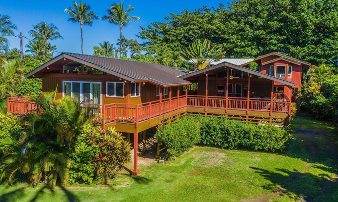 Wainiha House | Hale Koolau, A Tropical Paradise, A/C TVNC #1017